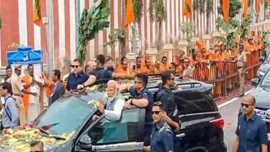 Photo of PM Modi का रामेश्वरम में रोड शो: लोगों ने फूलों की बौछार से किया भव्य स्वागत